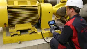 Raccolta dati sulle vibrazioni con VIBSCANNER 2 di PRUFTECHNIK