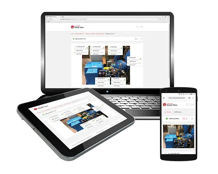 Monitoraggio delle condizioni online di OMNITREND Asset View Monitoraggio delle condizioni online di OMNITREND Asset View